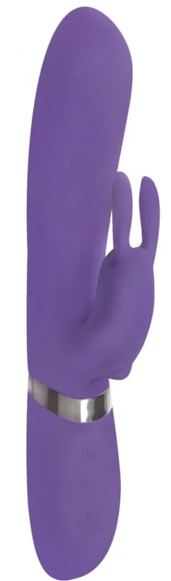 Curve Toys Rabbit & Dual Stimulation Vibrators | Silicone Vibrators>Thumper 18X Thrusting Silicone Rabbit Vibrator