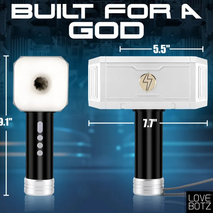 LoveBotz Automatic & Hands-Free Masturbators | Sex Machines>Thunder Stroker Sucking Masturbator