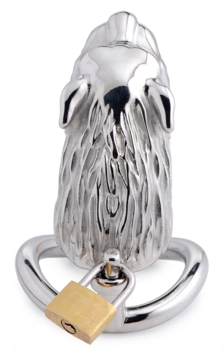 Master Series Chastity Devices | Penis Rings>Tiger King Locking Chastity Cage