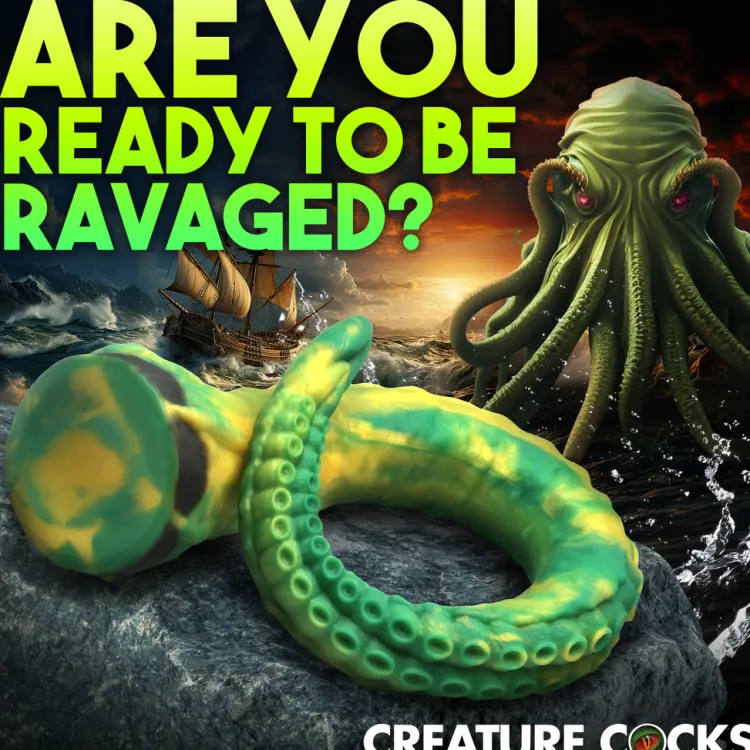 Creature Cocks Silicone Dildos | Non-Representational Dildos>Titan Tentacle Extra Long Silicone Dildo
