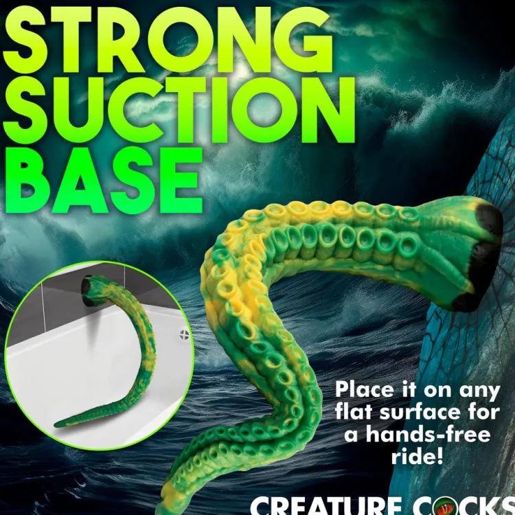 Creature Cocks Silicone Dildos | Non-Representational Dildos>Titan Tentacle Extra Long Silicone Dildo
