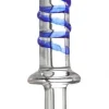 Prisms Erotic Glass Glass Dildos | Non-Representational Dildos>Trinity Thruster Dildo