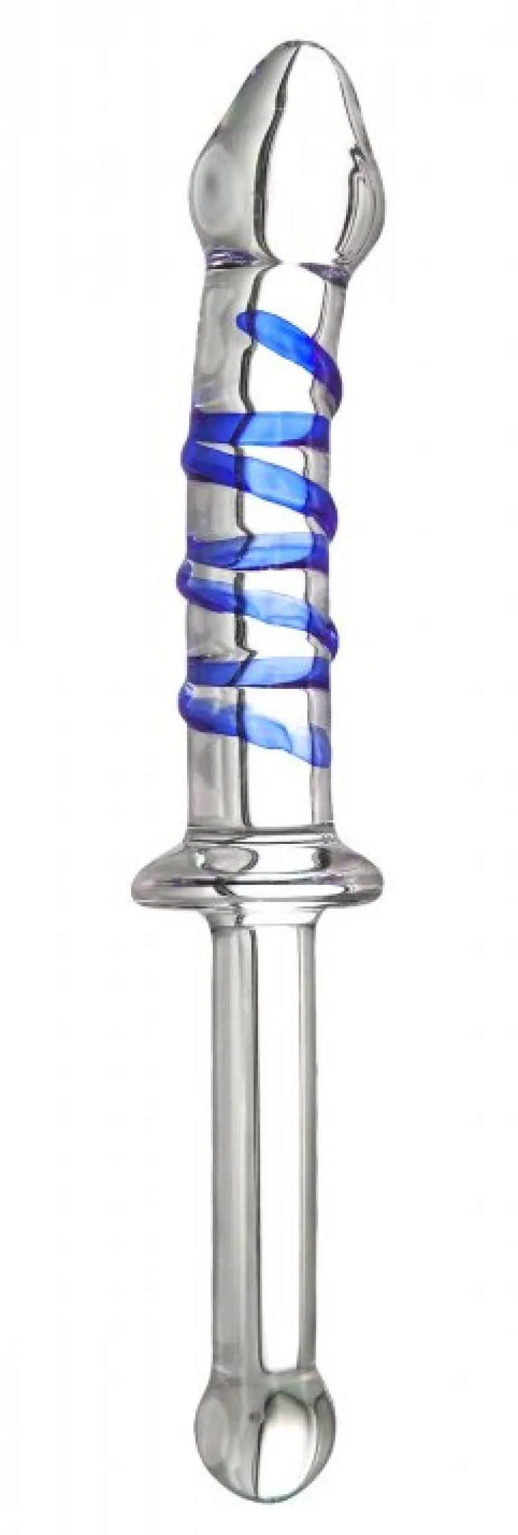 Prisms Erotic Glass Glass Dildos | Non-Representational Dildos>Trinity Thruster Dildo