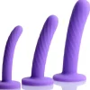 Strap U Anal Pegging Toys | Silicone Dildos>Tri-Play 3 Piece Silicone Dildo Set