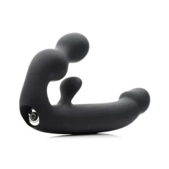 Strap U Anal Pegging Toys | Strapless Strap On Dildos>Tri-Volver Rechargeable Strapless Strap On