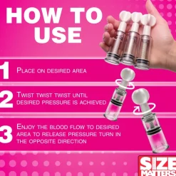 Size Matters Nipple Clamps & Stimulators | Female Enhancement><noscript><img width=