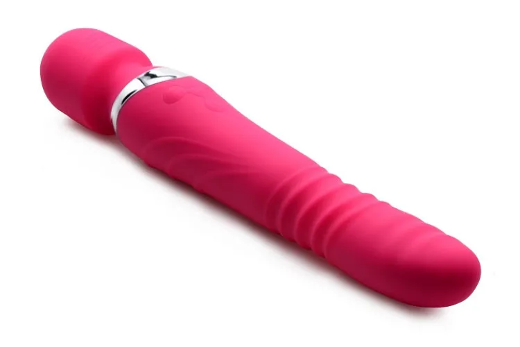 Inmi Luxury Toys | Insertable & Realistic Dildo Vibrators>Ultra Thrusting and Vibrating Silicone Wand
