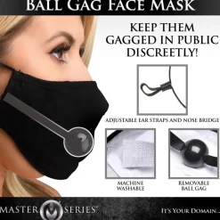 Master Series Ball Gags & Mouth Restraints | Masks & Dress-Up Accessories><noscript><img width=