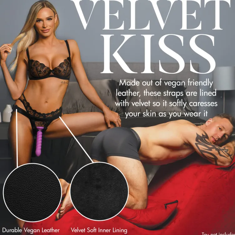 Bedroom Bliss Anal Pegging Toys>Velvet Kiss Strap-On Harness