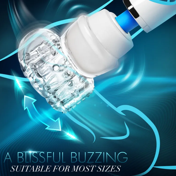 Wand Essentials Automatic & Hands-Free Masturbators | Vibrating Strokers>Vibra Cup Wand Attachment