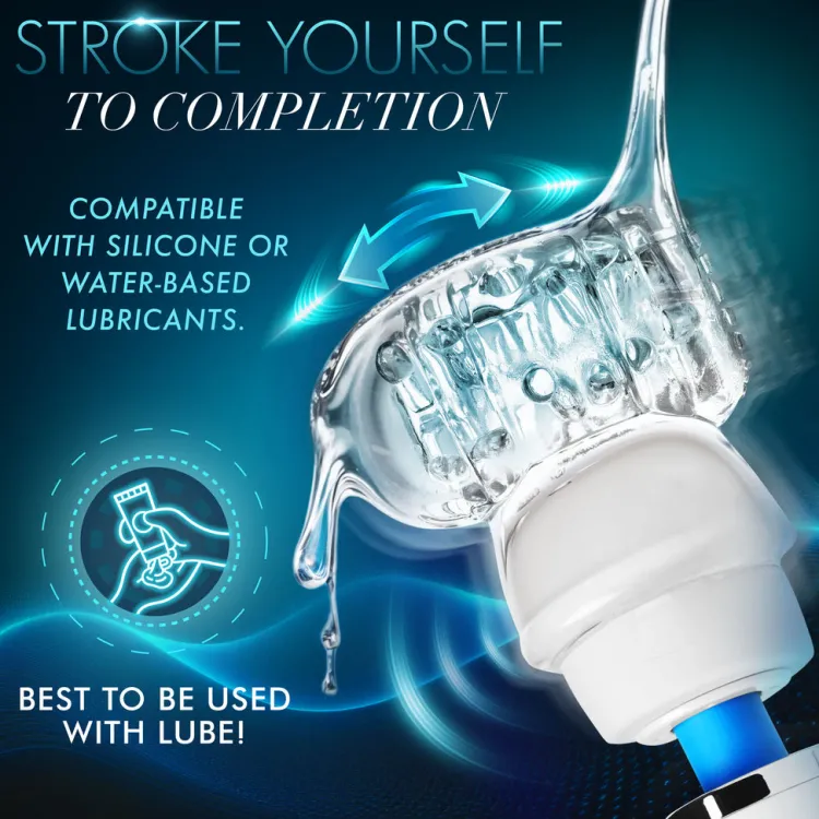 Wand Essentials Automatic & Hands-Free Masturbators | Vibrating Strokers>Vibra Cup Wand Attachment