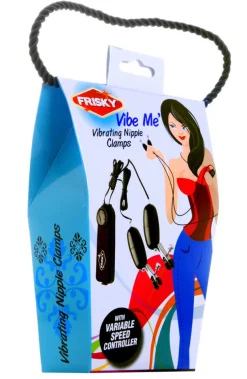 Frisky Nipple Clamps & Stimulators>Vibrating Nipple Clamps