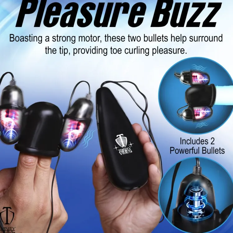 Trinity Vibes Unique Vibrators>Vibrating Penis Head Teaser