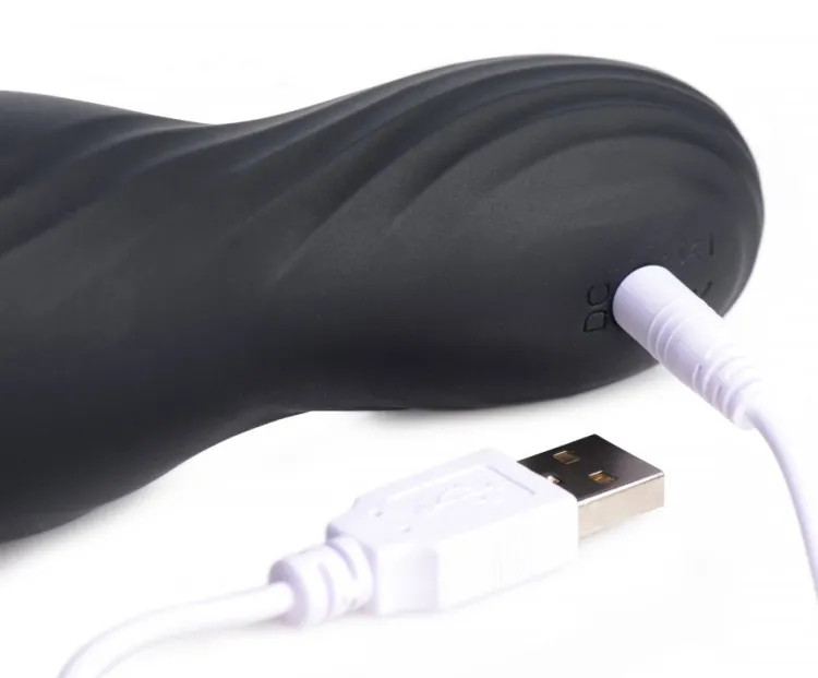 Trinity Vibes Travel Essentials | Silicone Vibrators>Vibrating Rechargeable Penis Pleaser