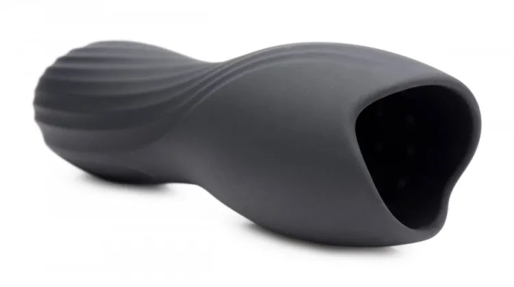 Trinity Vibes Travel Essentials | Silicone Vibrators>Vibrating Rechargeable Penis Pleaser