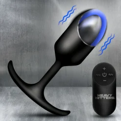 Heavy Hitters Unique Anal Toys | App Controlled & Remote Vibrators>Vibrating Weighted Silicone Anal Plug