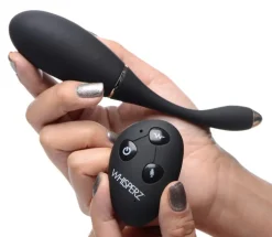 Whisperz Bullet & Egg Vibrators | App Controlled & Remote Vibrators>Voice Activated 10X Vibrating Egg with Remote Control