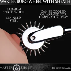 Kink Industries Medical Equipment | Sensation Play, Tools & Accessories>Wartenburg Wheel With Sheath