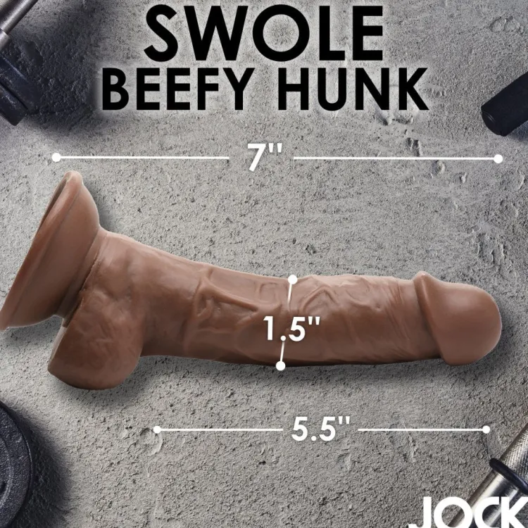 Jock Realistic Dildos>Weightlifting Wesley 7 Inch Dildo