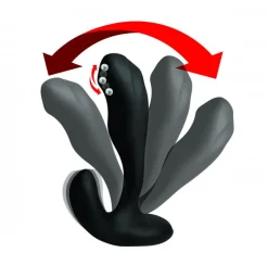 Alpha Pro Prostate Massagers | Insertable & Realistic Dildo Vibrators>7X Bendable Prostate Stimulator with Stroking Bead