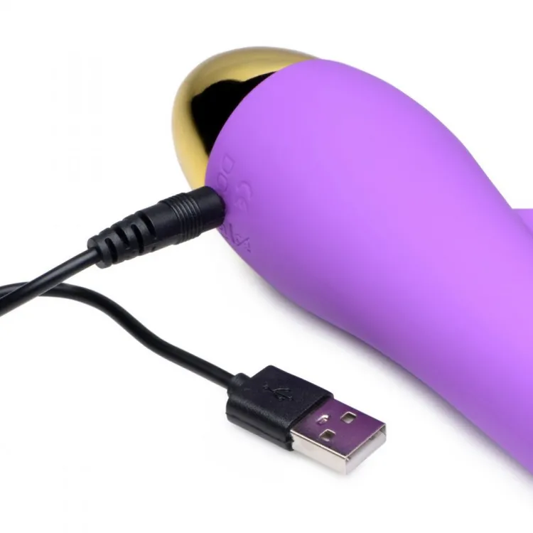 Inmi Insertable & Realistic Dildo Vibrators | Rabbit & Dual Stimulation Vibrators>10x Come-Hither G-Focus Silicone Vibrator