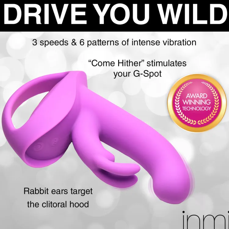 Inmi Luxury Toys | Insertable & Realistic Dildo Vibrators>12X Come-Hither Rocker Silicone Vibrator