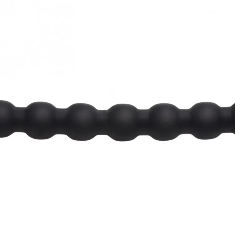 Master Series App Controlled & Remote Vibrators | Rechargeable Vibrators>7X Dark Chain Rechargeable Silicone Sound with Remote