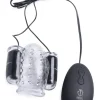 Trinity Vibes Cock & Ball Devices | Rechargeable Vibrators>20X Deluxe Dual Vibrating Head Teaser