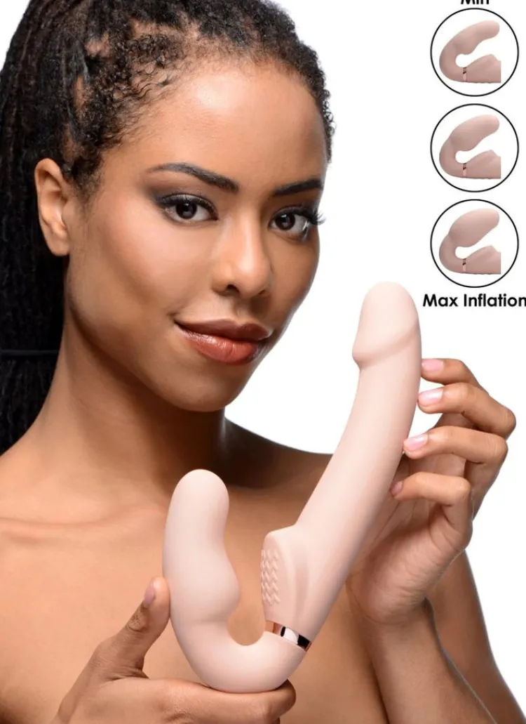 Strap U Anal Pegging Toys | Strap-On Vibrators>10X Evoke Ergo Fit Strapless Strap On