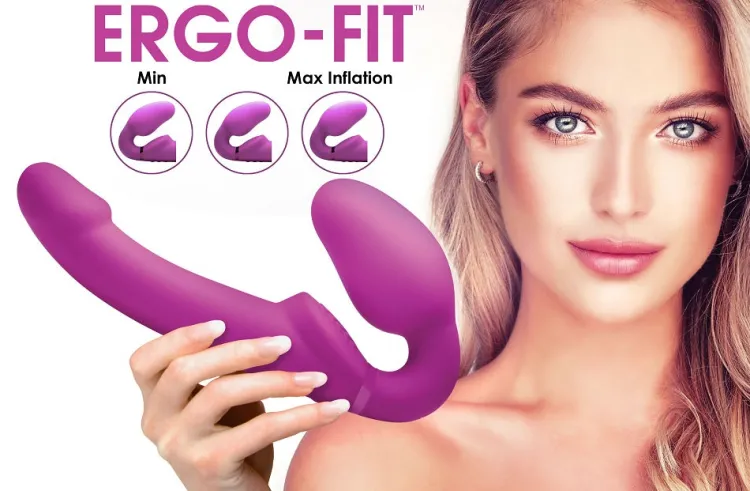 Strap U Anal Pegging Toys | Strap-On Vibrators>10X Evoke Ergo Fit Strapless Strap On