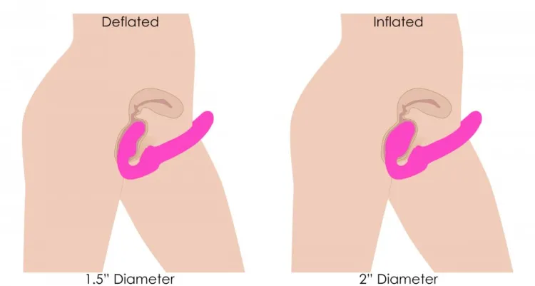 Strap U Anal Pegging Toys | Strap-On Vibrators>10X Evoke Ergo Fit Strapless Strap On