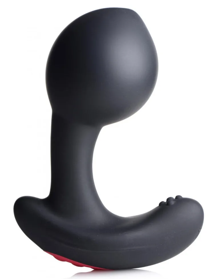 Swell Vibrating Butt Plugs | Prostate Massagers>10X Inflatable and Vibrating Silicone Prostate Plug