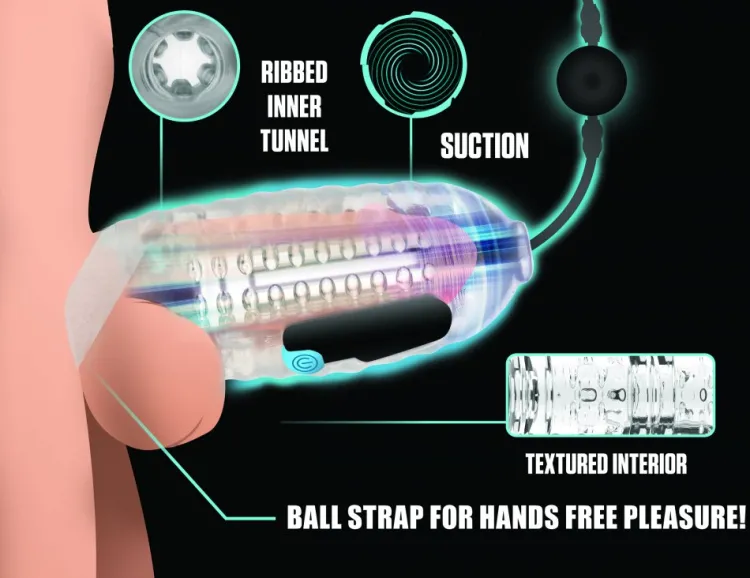 LoveBotz Automatic & Hands-Free Masturbators | Vibrating Strokers>19X Mini Handheld Milker