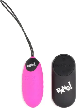 Bang Bullet & Egg Vibrators | App Controlled & Remote Vibrators>28X Nubbed Silicone Vibrating Egg with Remote Control