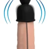 Trinity Vibes Silicone Vibrators | Rechargeable Vibrators>16X Penis Head Teaser with Urethral Sound