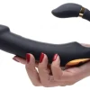 Inmi App Controlled & Remote Vibrators | Insertable & Realistic Dildo Vibrators>10X Pleasure Pose Come Hither Silicone Vibrator with Poseable Clit Stimulator