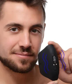 Trinity Vibes Vibrating Strokers | Vibrating Masturbators>10X Pleasure Stroke Vibrating Silicone Penis Sleeve
