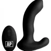 Alpha Pro Prostate Massagers | Insertable & Realistic Dildo Vibrators>10X P-Massage Silicone Prostate Stimulator with Stroking Bead