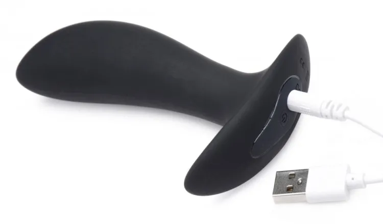 Zeus Electrosex Vibrating Butt Plugs | Prostate Massagers>64X Pro-Shocker Vibrating and E-stim Prostate Plug