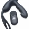 Alpha Pro Unique Anal Toys | Prostate Massagers>7X P-Strap Milking and Vibrating Prostate Stimulator with Cock and Ball Harness