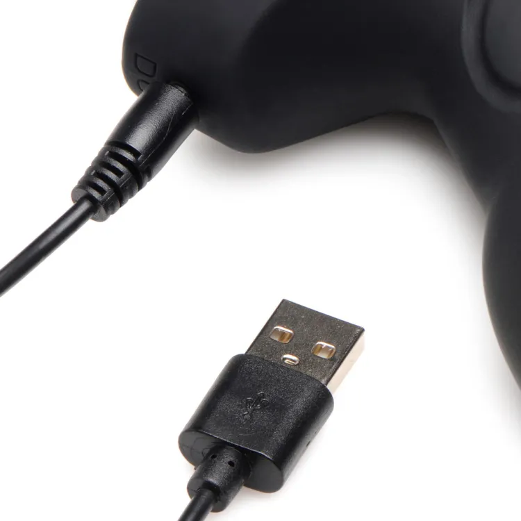 Thunderplugs Vibrating Butt Plugs | Butt Plugs>25X Pulsing and Vibrating Silicone Plug with Remote