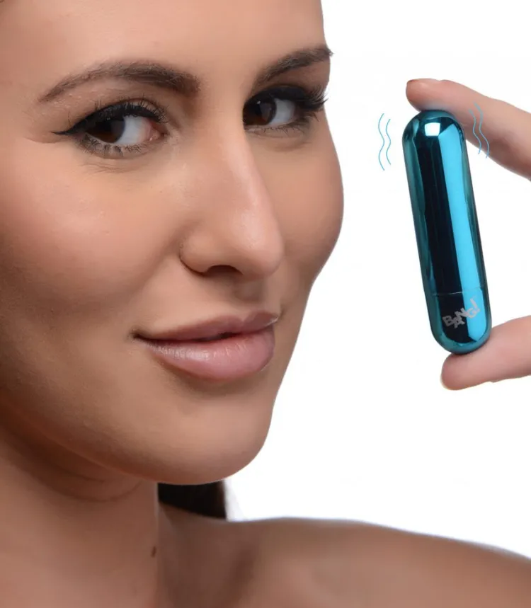 Bang Travel Essentials | Bullet & Egg Vibrators>10X Rechargeable Vibrating Metallic Bullet