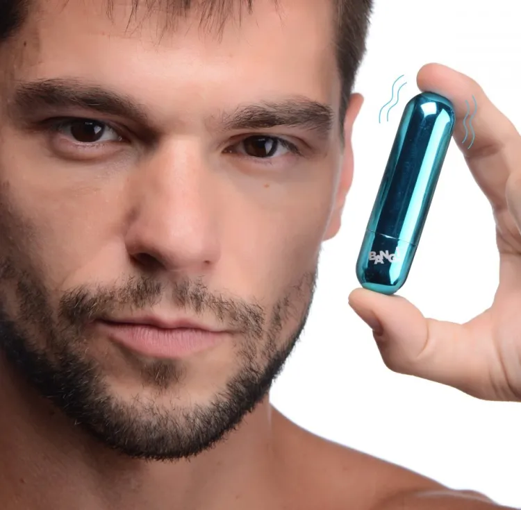 Bang Travel Essentials | Bullet & Egg Vibrators>10X Rechargeable Vibrating Metallic Bullet