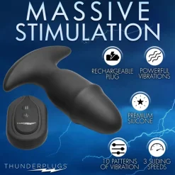 Thunderplugs Vibrating Butt Plugs | App Controlled & Remote Vibrators><noscript><img width=