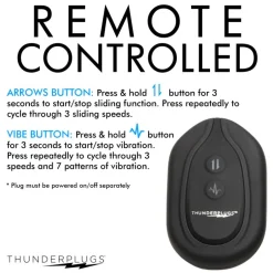 Thunderplugs Vibrating Butt Plugs | App Controlled & Remote Vibrators><noscript><img width=