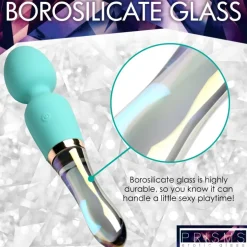 Prisms Erotic Glass Silicone Vibrators | Rechargeable Vibrators><noscript><img width=
