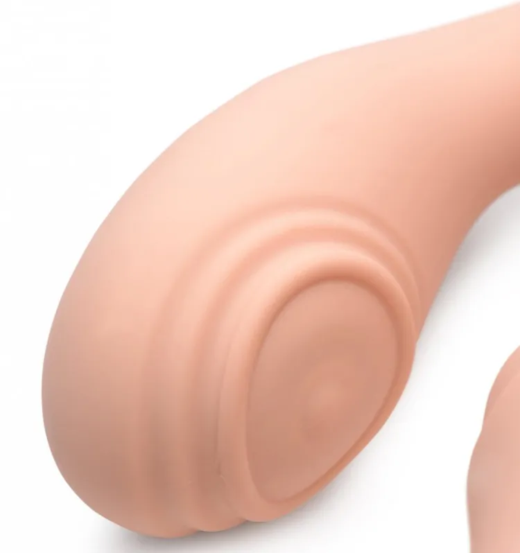 Strap U Anal Pegging Toys | Strapless Strap On Dildos>15X U-Pulse Pulsing & Vibrating Strapless Strap-On w/ Remote