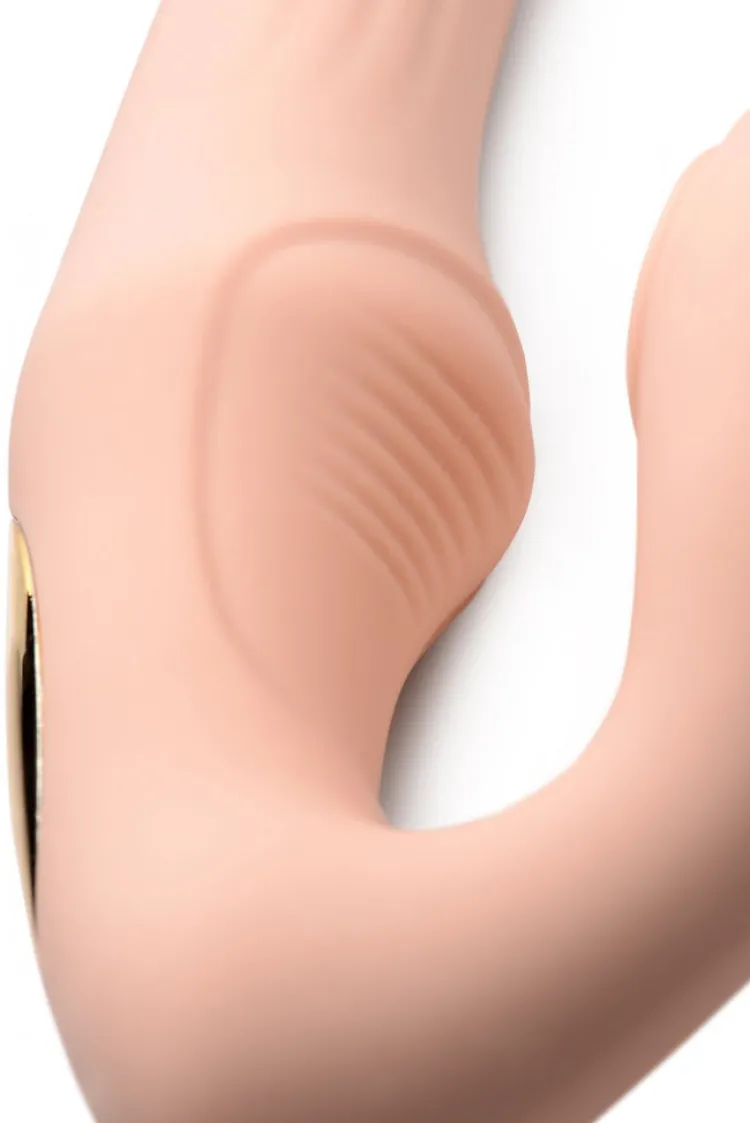 Strap U Anal Pegging Toys | Strapless Strap On Dildos>15X U-Pulse Pulsing & Vibrating Strapless Strap-On w/ Remote