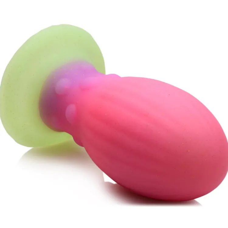 Creature Cocks Unique Anal Toys | Butt Plugs>Xeno Egg Glow in the Dark Silicone Egg