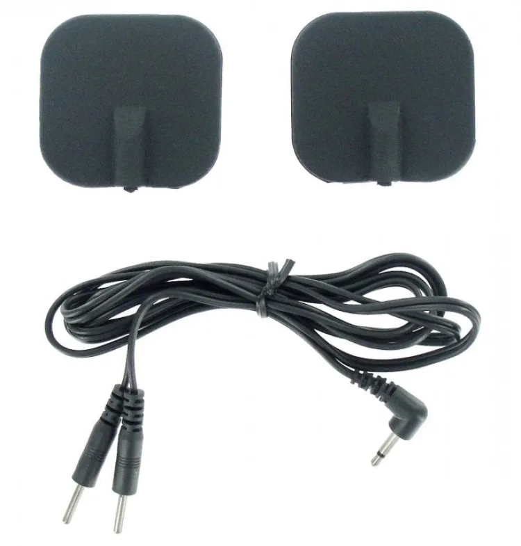 Zeus Electrosex Electro Sex>Zeus Black Adhesive Pads